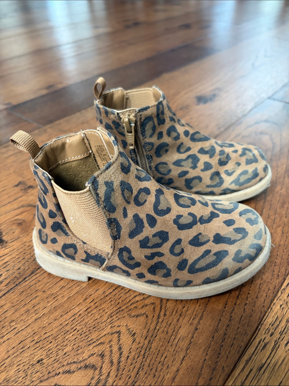GAP Kids Leopard print Ankle Boots